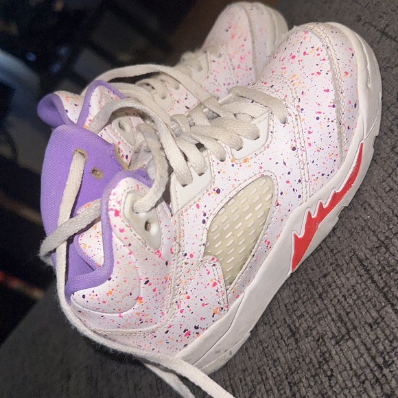 Air Jordan Kids 5 Retro GG 'Easter’ size 11c - Picture 5 of 6